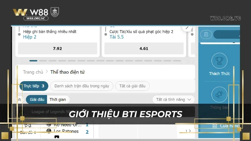 Tìm hiểu về hướng phát triển của BTi ESPORTS